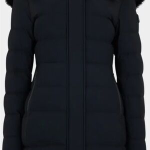 Moose Knuckles Women's Black Puffer Coat